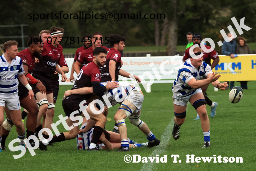 Tynedale v Rossendale, 2025 Tynedale Park, Corbridge, October 4th. Photo: David T. Hewitson/Sports for All Pics